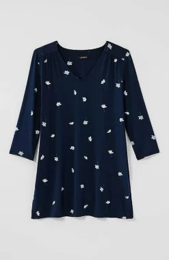 Wearever Shirred A-Line Tunic | Jjill