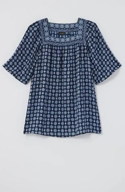 Wearever Shirred Square-Neck Top | Jjill