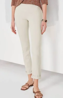 Wearever Smooth-Fit Knit Boyfriend Jeans | Jjill