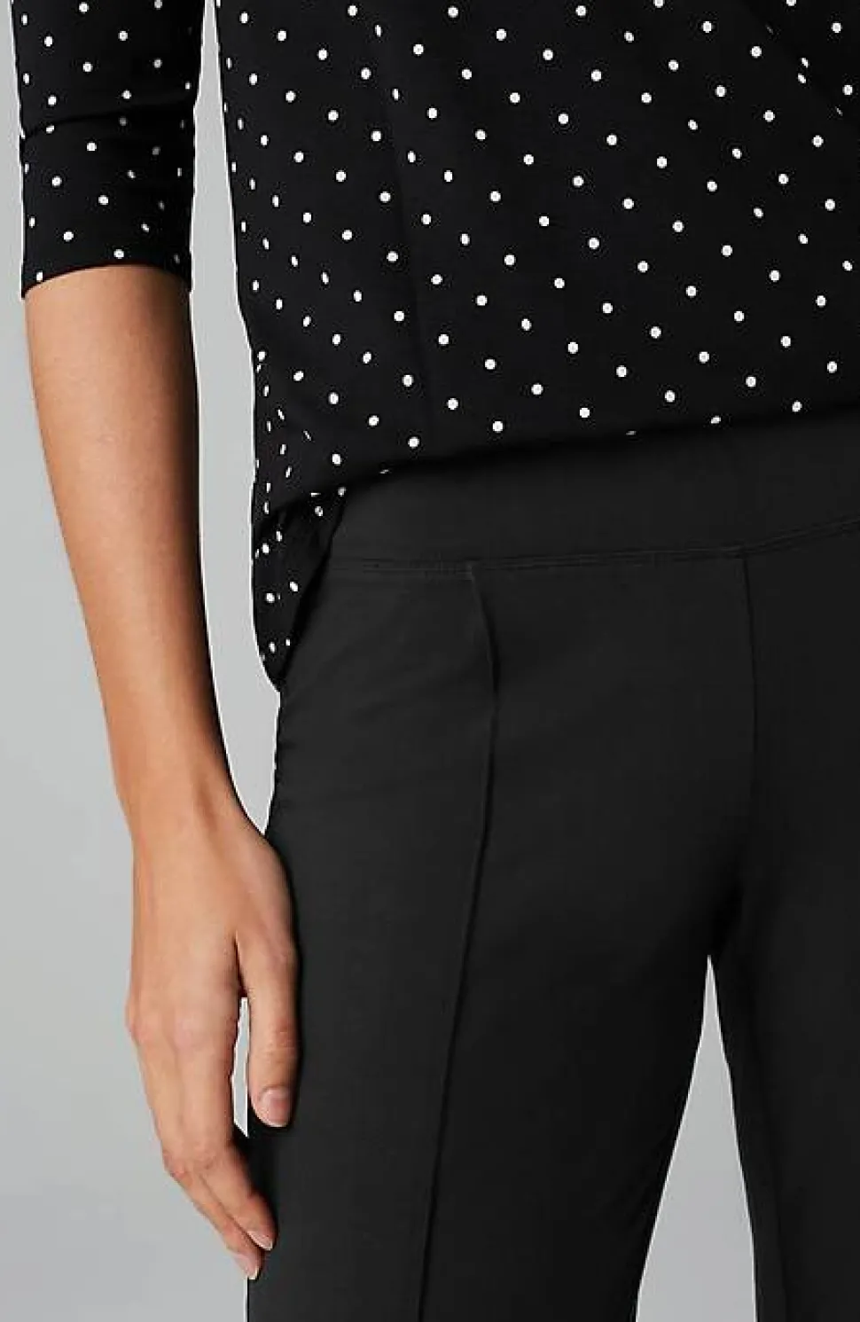 Wearever Smooth-Fit Pintucked Slim-Leg Pants | Jjill