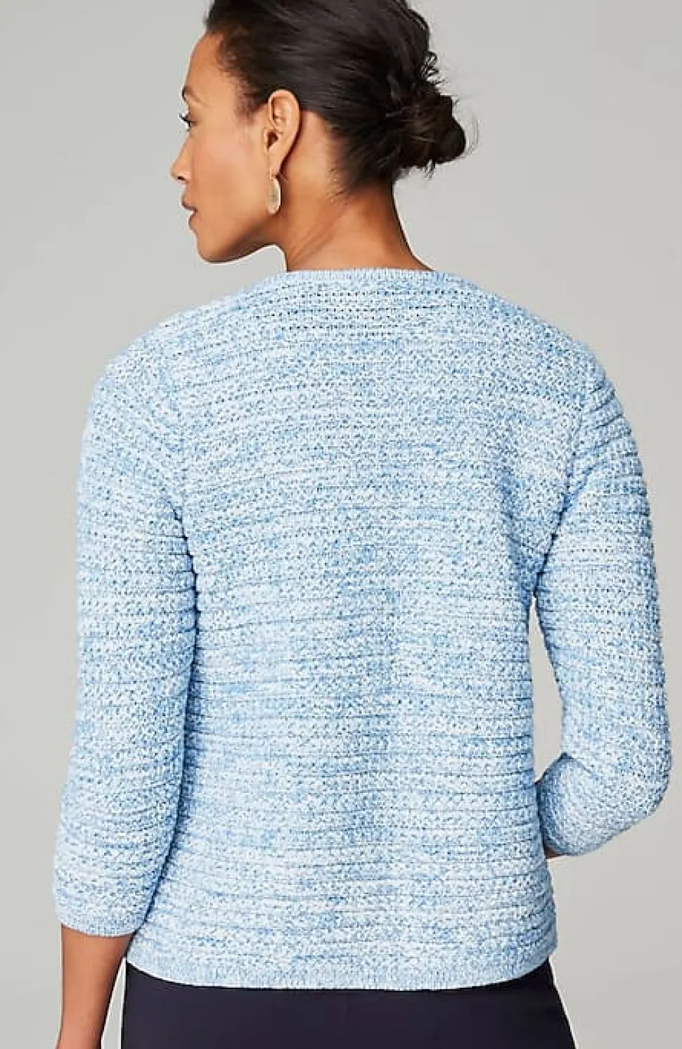 Wearever Spray-Dyed Sweater-Jacket | Jjill