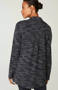 Wearever Textured Button-Front Tunic | Jjill