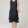 Wearever Tiered Flounce Dress | Jjill