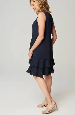 Wearever Tiered Flounce Dress | Jjill