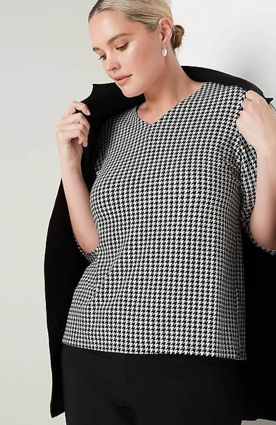 Wearever V-Neck Ballet-Sleeve Top | Jjill