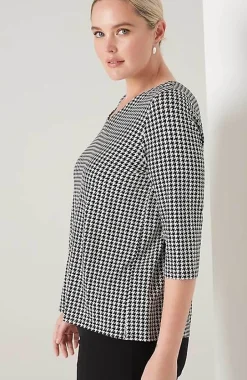 Wearever V-Neck Ballet-Sleeve Top | Jjill