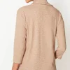Wearever Waffle-Textured Cowl-Neck Top | Jjill