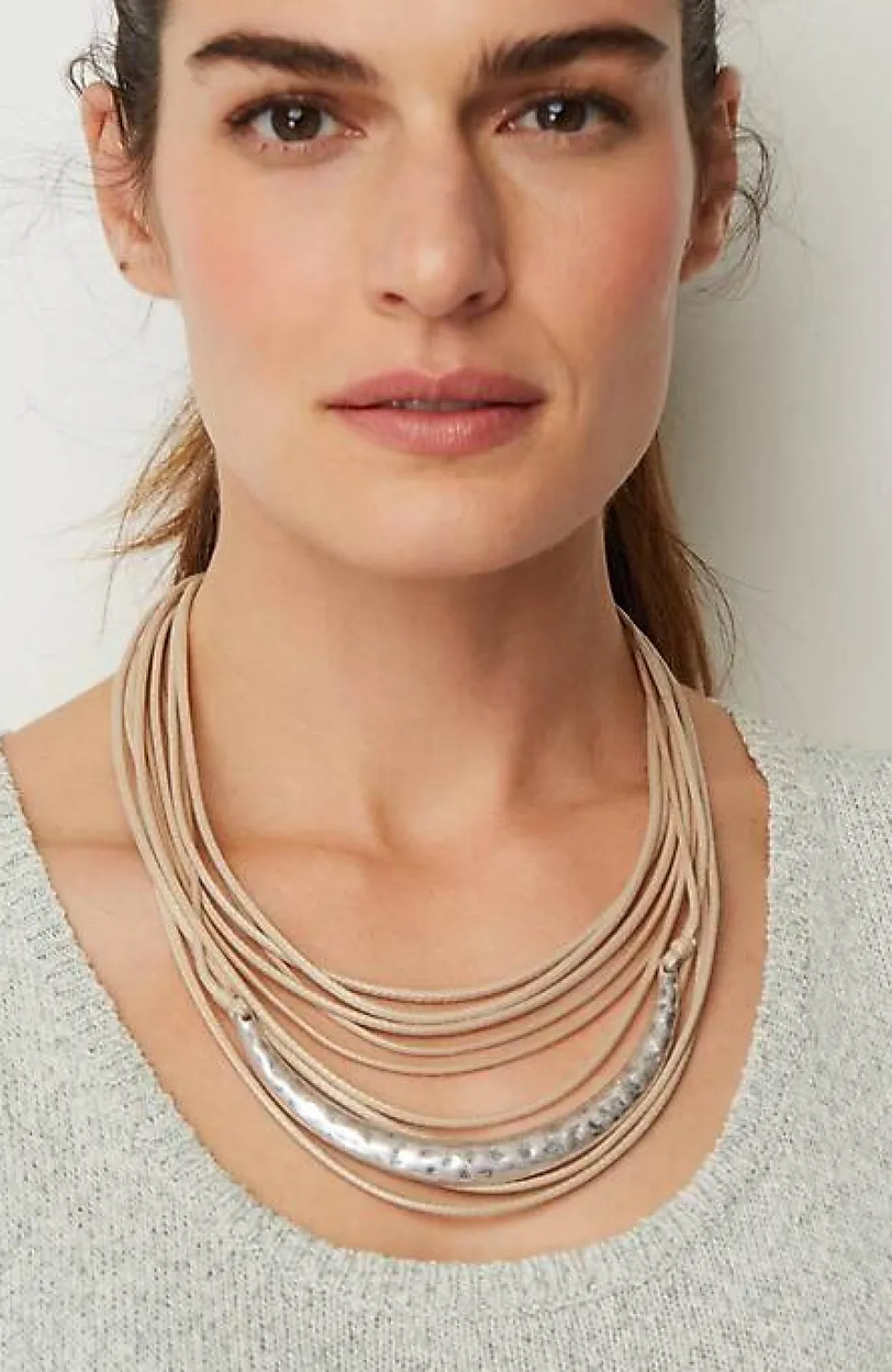 Winding Vines Corded Necklace | Jjill