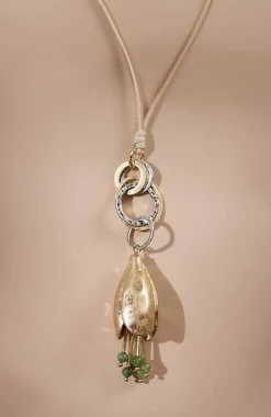 Windswept Petals Flower Pendant Necklace | Jjill
