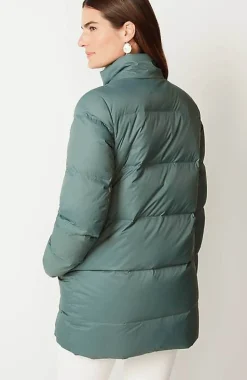 Zip-Front Down Puffer Coat | Jjill