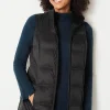 Zip-Front Down Puffer Vest | Jjill