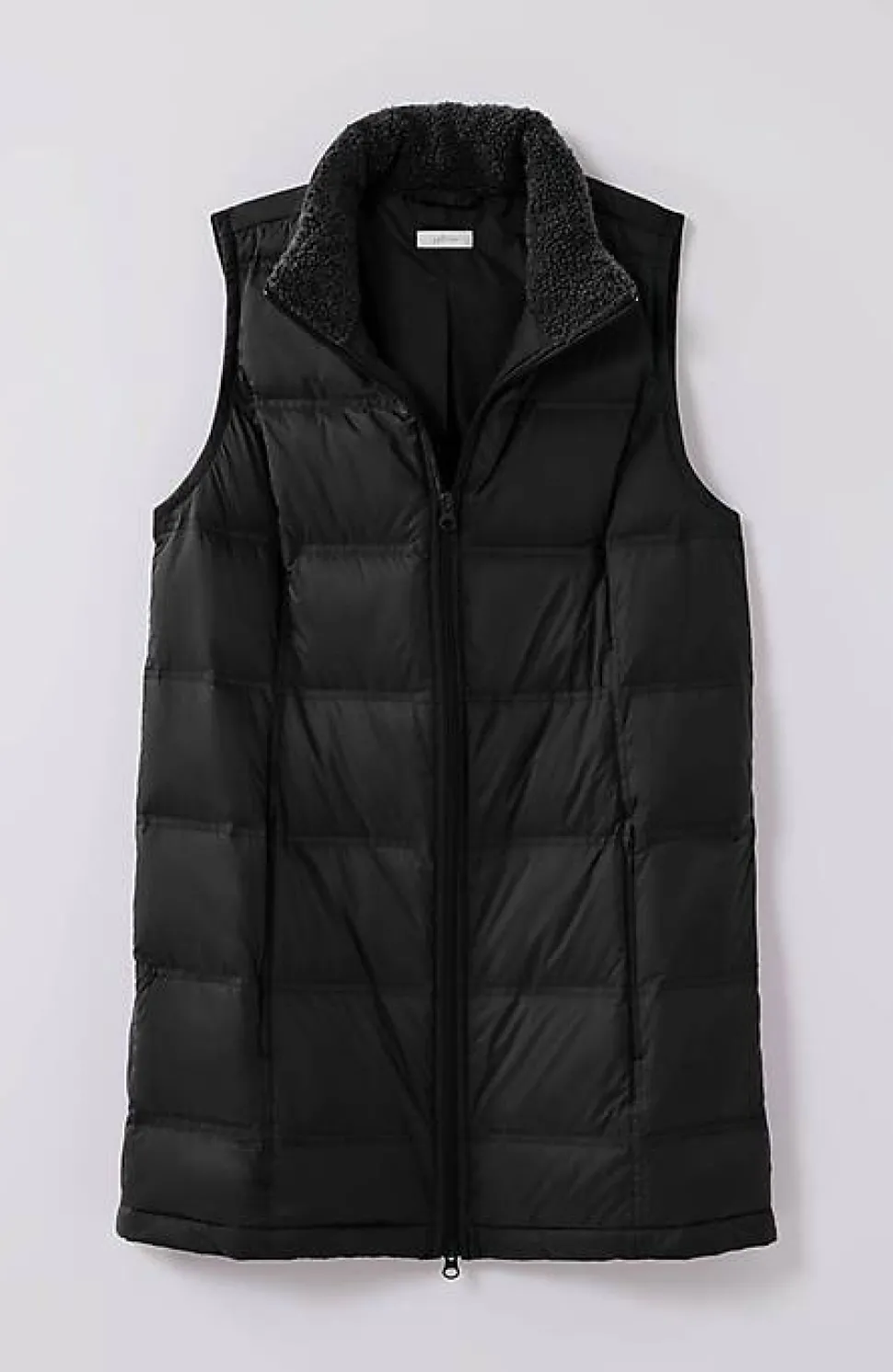 Zip-Front Down Puffer Vest | Jjill